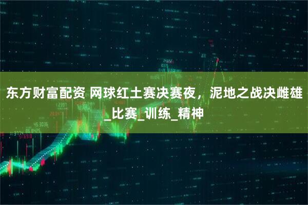 东方财富配资 网球红土赛决赛夜，泥地之战决雌雄_比赛_训练_精神